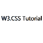 More about w3css